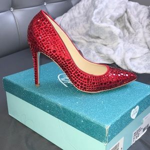 Betsey Johnson Red Ruby Heels